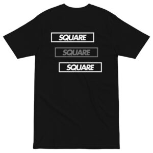 Only Squares Squared tee